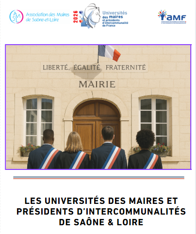 Universités des maires et présidents d'intercommunalité de Saône et Loire 